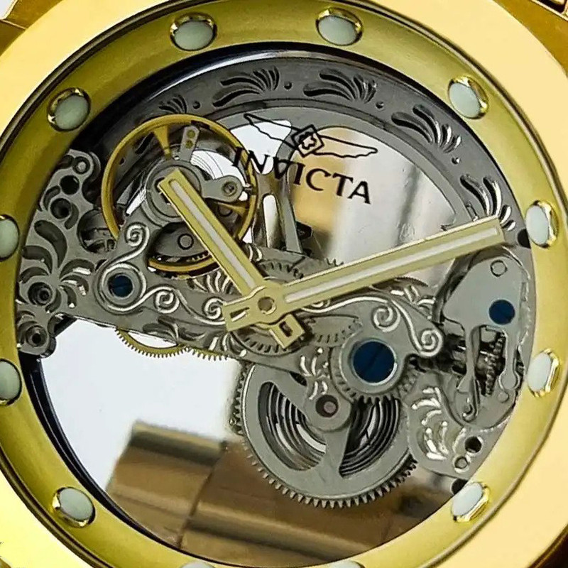 ساعت مچی عقربه‌ای مردانه اینویکتا مدل  Invicta Automatico Ghost Reserve