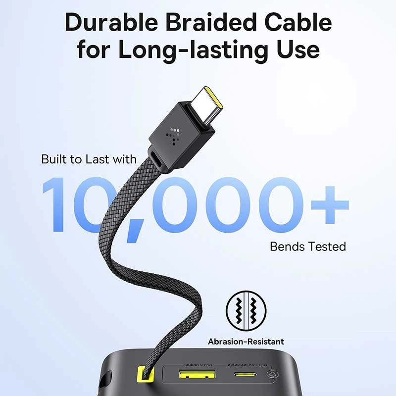 پاوربانک 22 وات بیسوس مدل EnerFill FC51 Bipow 2 Pro ظرفیت 30000 میلی‌آمپرساعت