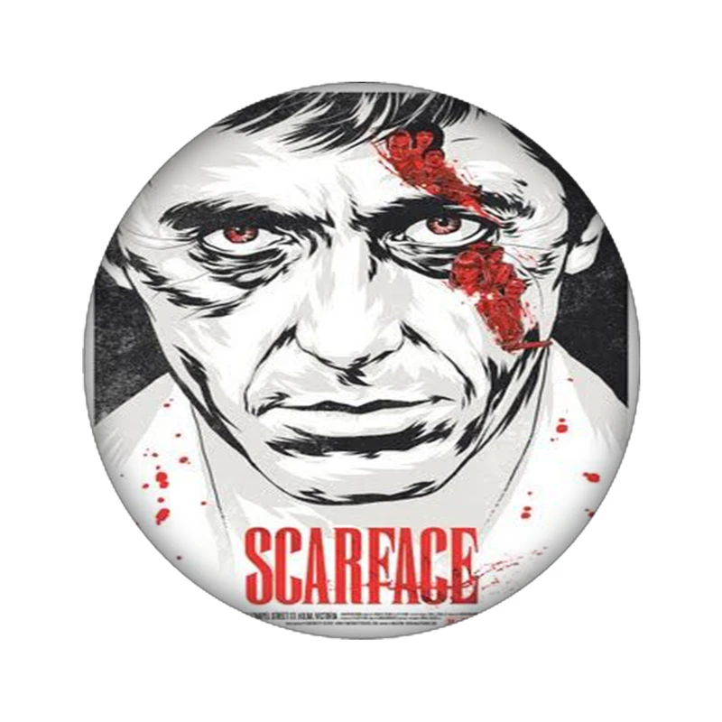 استیکر تزئینی موبایل مدل صورت زخمی کد 2300