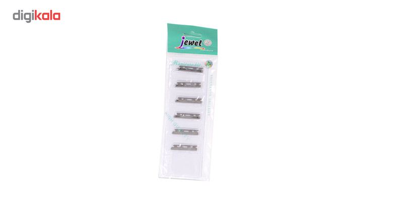 تیغ ابرو جویل کد GR502 بسته 6 عددی تیغ ابرو جویل کد GR502 بسته 6 عددی