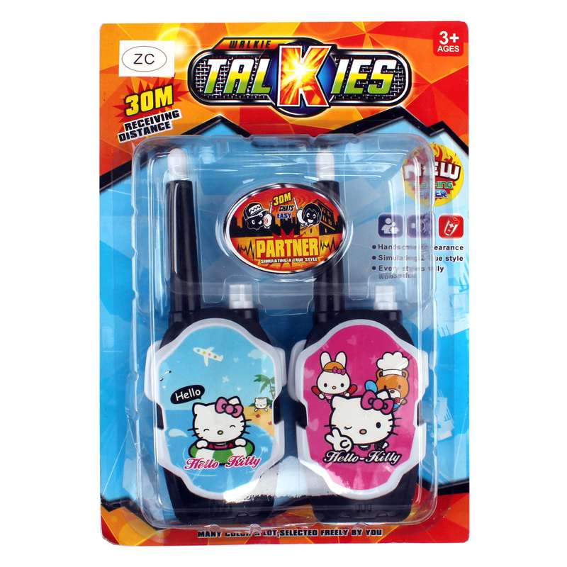 بیسیم اسباب بازی تاکیز مدل Red Hello kitty بسته 2 عددی بیسیم اسباب بازی تاکیز مدل Red Hello kitty بسته 2 عددی