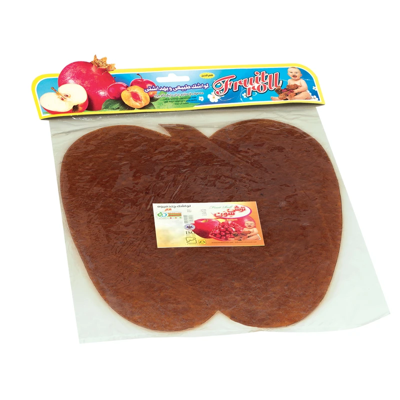 لواشک گرد سیبی چند میوه ترش سون - 1150گرم بسته 5 عددی