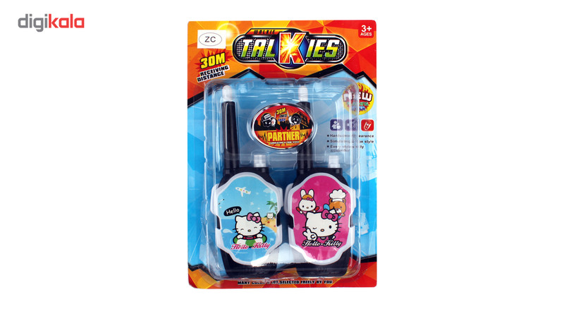 بیسیم اسباب بازی تاکیز مدل Red Hello kitty بسته 2 عددی بیسیم اسباب بازی تاکیز مدل Red Hello kitty بسته 2 عددی