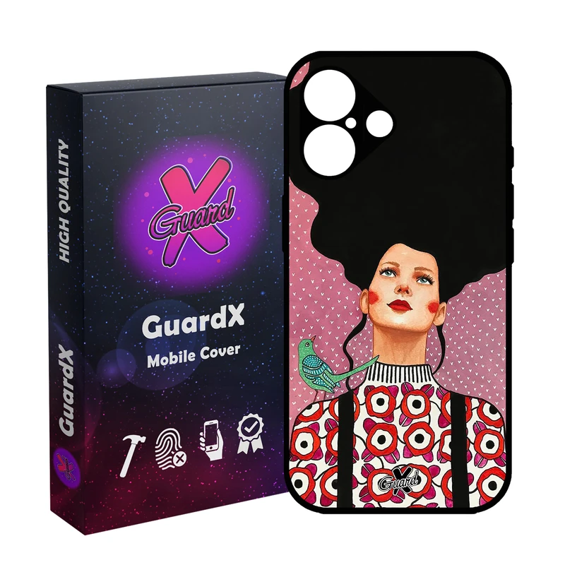 کاور گارد ایکس طرح دختر مدل 10139 مناسب برای گوشی موبایل اپل iPhone 16