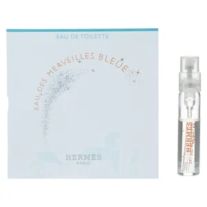 تستر ادو تویلت زنانه هرمس مدل Eau des Merveilles Bleue حجم 2 میلی لیتر