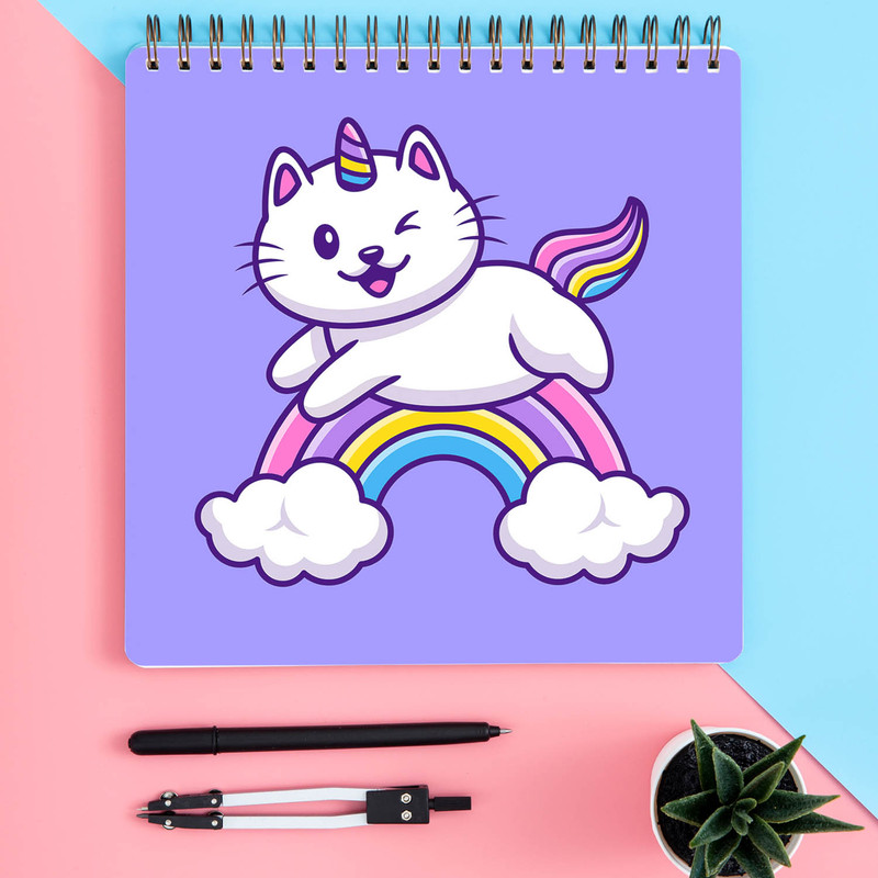 دفتر یادداشت باژیکان طرح گربه کد 2010008