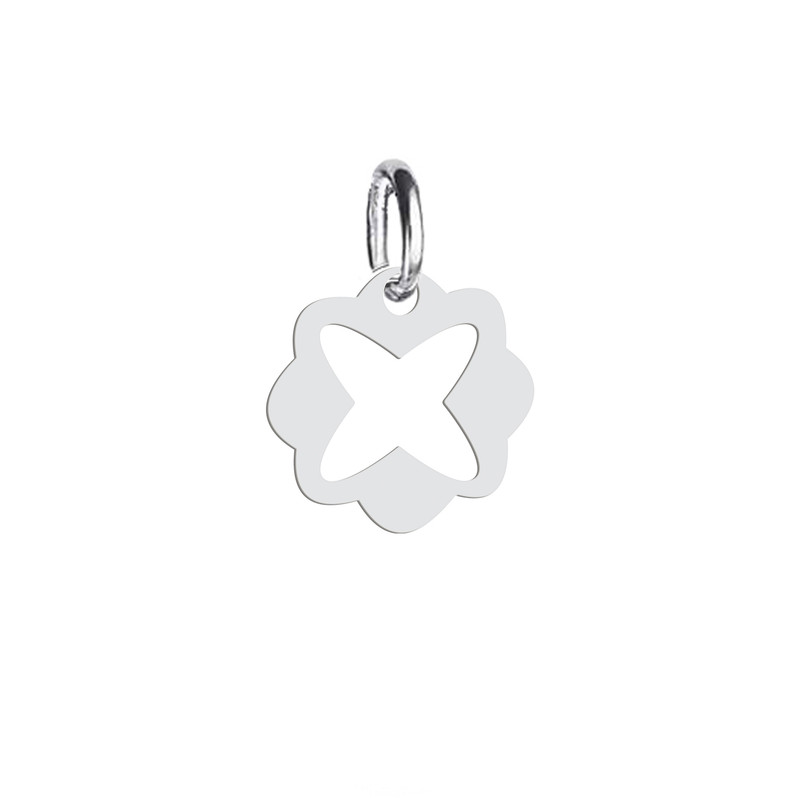 آویز گردنبند نقره هایکا طرح شکل هندسی مدل n.ha 86