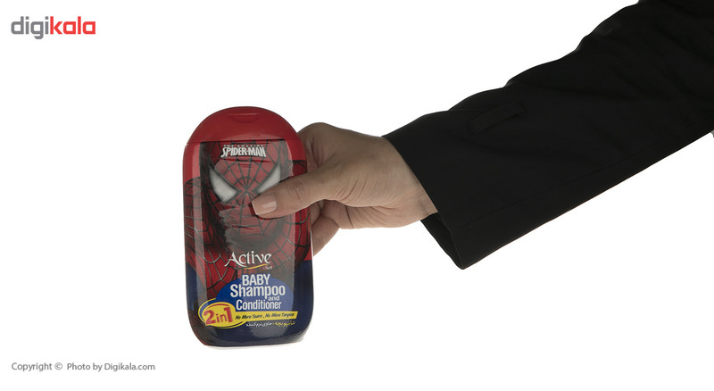 شامپو بچه اکتیو مدل Spider Man مقدار 280 گرم