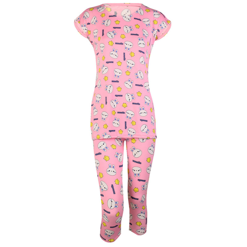 ست تی شرت و شلوارک زنانه مدل khrhh1