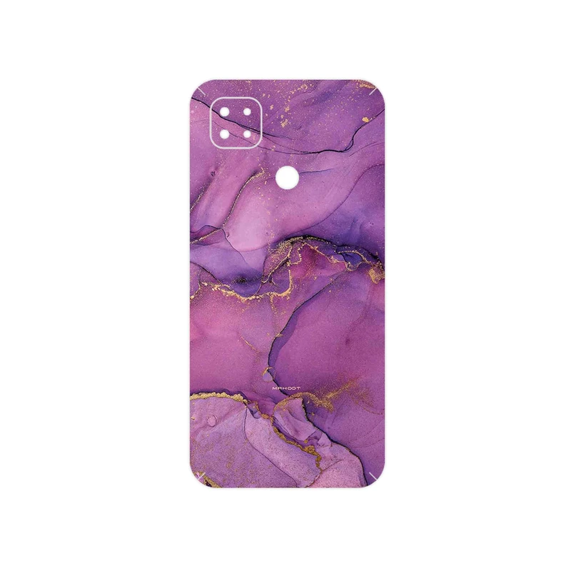 برچسب پوششی ماهوت مدل Purple Marble مناسب برای گوشی موبایل شیائومی Poco C31