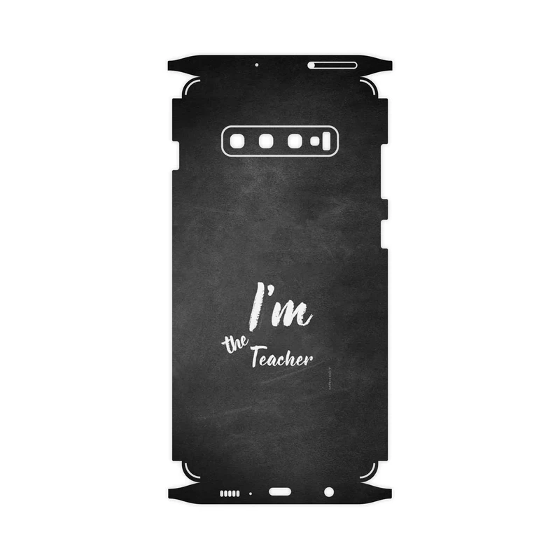 برچسب پوششی ماهوت مدل Teacher-FullSkin مناسب برای گوشی موبایل سامسونگ Galaxy S10 Plus