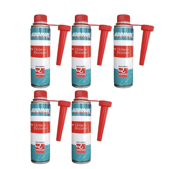 مکمل سوخت خودرو بنزینی آدینول کد add05 حجم 300 میلی لیتر بسته 5 عددی