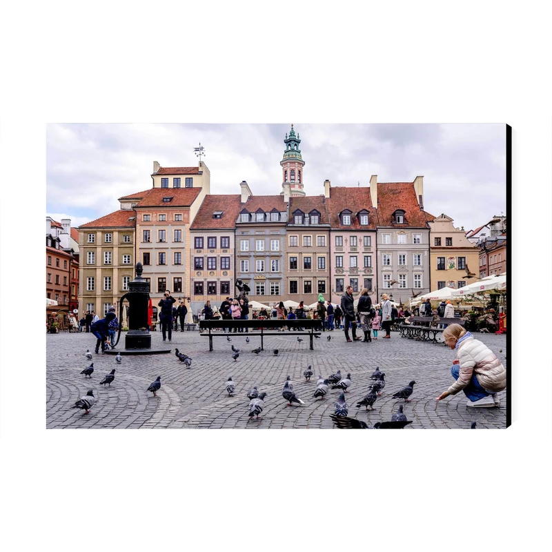 تابلو شاسی عرش طرح گردشگری لهستان مدل شهر تاریخی ورشو کد As5847