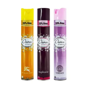 اسپری خوشبوکننده هوا دریکس مدل TER-08 حجم 400 میلی لیتر مجموعه 3 عددی