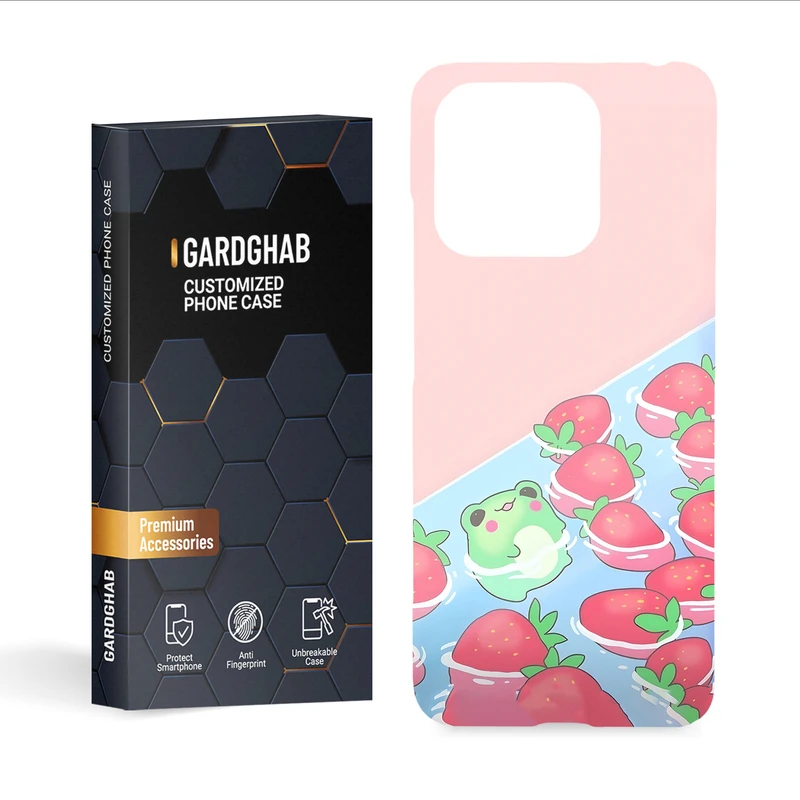 کاور گارد قاب مدل دخترانه مناسب برای گوشی موبایل شیائومی Redmi 12C / C55