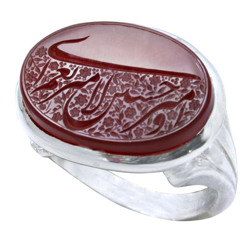 انگشتر نقره مردانه مدل 256g