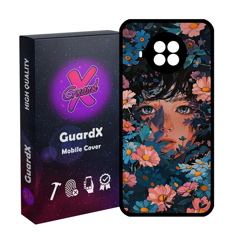 کاور گارد ایکس طرح دختر گل مناسب برای گوشی موبایل شیائومی Mi 10T Lite/Redmi Note 9 Pro 5G/10I 5G