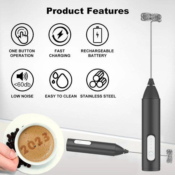 کف ساز شیر enjoy مدلelectric milk frother