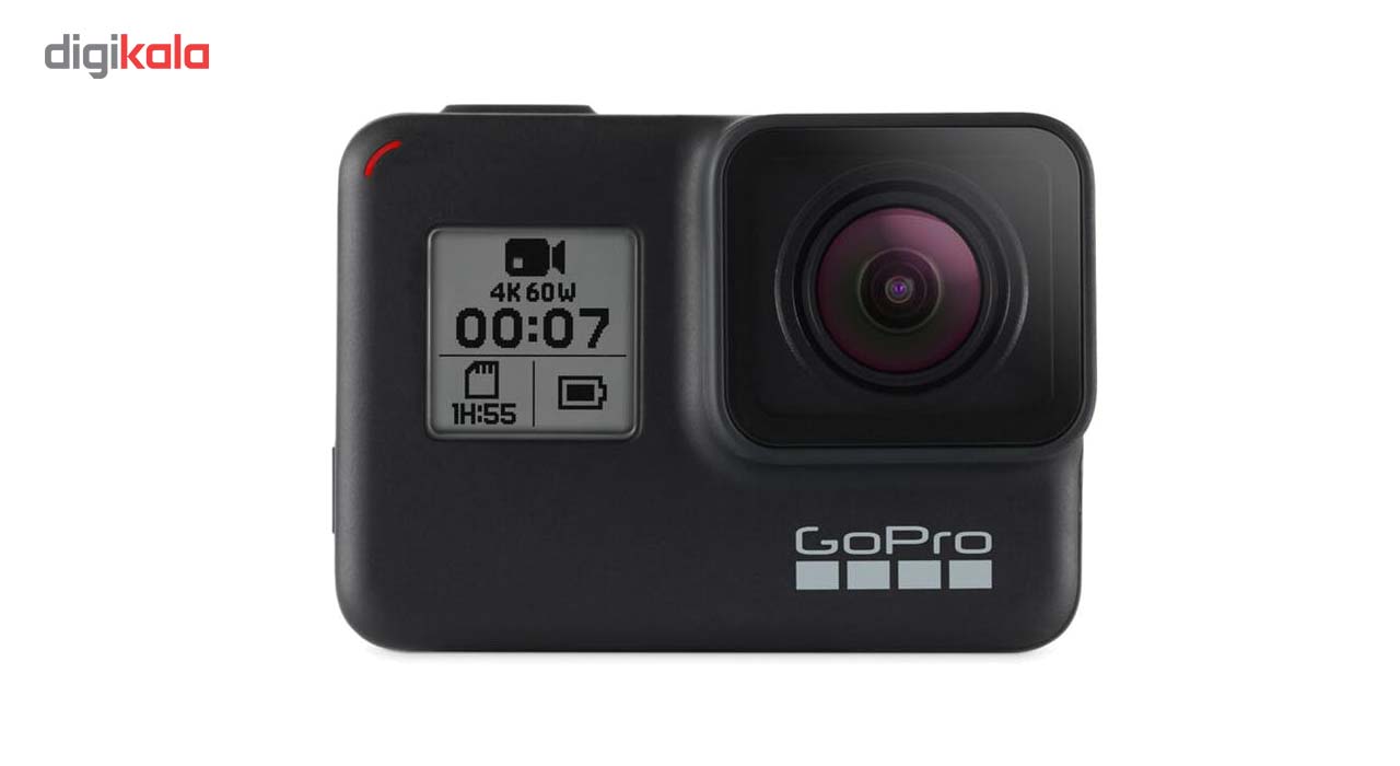 دوربین فیلم برداری ورزشی گوپرو مدل HERO7 Black Quick Stories به همراه کیف لوازم جانبی پلوز 12 تکه