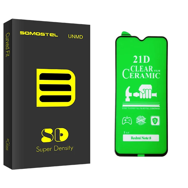 محافظ صفحه نمایش سرامیکی سوماستل مدل Sd Glass مناسب برای گوشی موبایل شیائومی Note 8