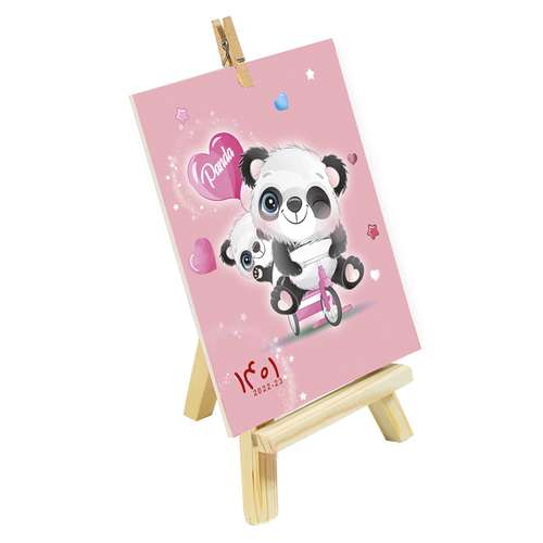 تقویم رومیزی سال 1401 طرح پاندا مدل BS1