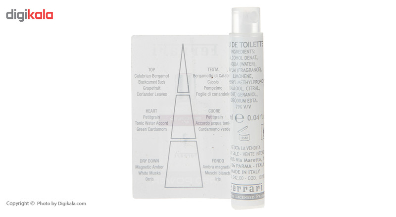 تستر ادو پرفیوم مردانه فراری Red Power Ice3 حجم 1.2 میلی‌لیتر