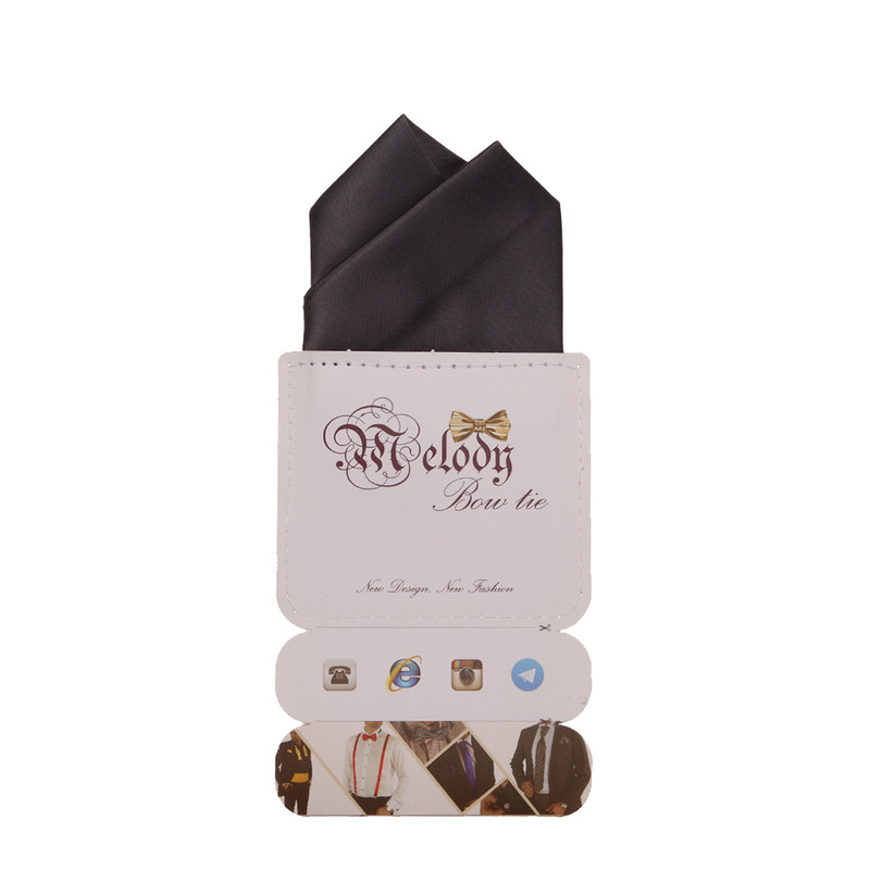 دستمال جیب مردانه ملودی مدل PS5108MSODgry