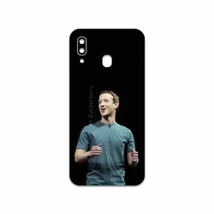 MAHOOT Mark Zuckerberg Cover Sticker for Samsung Galaxy M10s