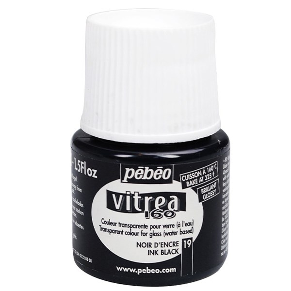 رنگ شیشه پ ب او مدل Vitrea 160 کد رنگ 19 حجم 45 میلی لیتر