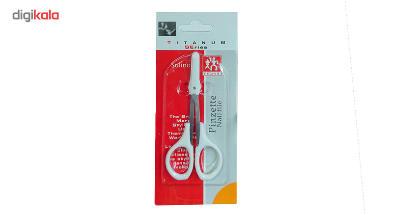 قیچی ابرو سولینو مدل TITANUM