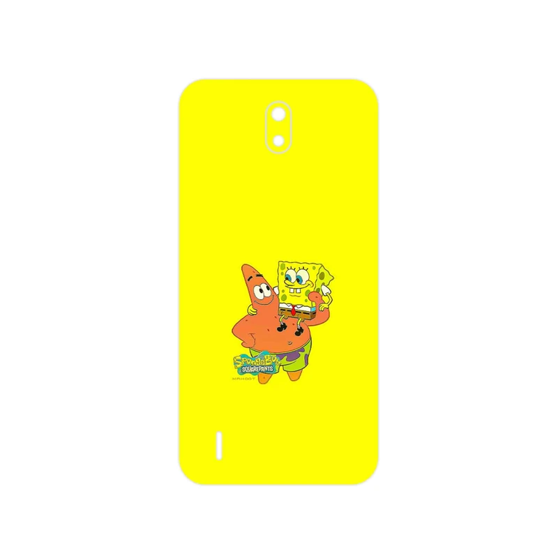 برچسب پوششی ماهوت مدل SpongeBob SquarePants مناسب برای گوشی موبایل نوکیا C1