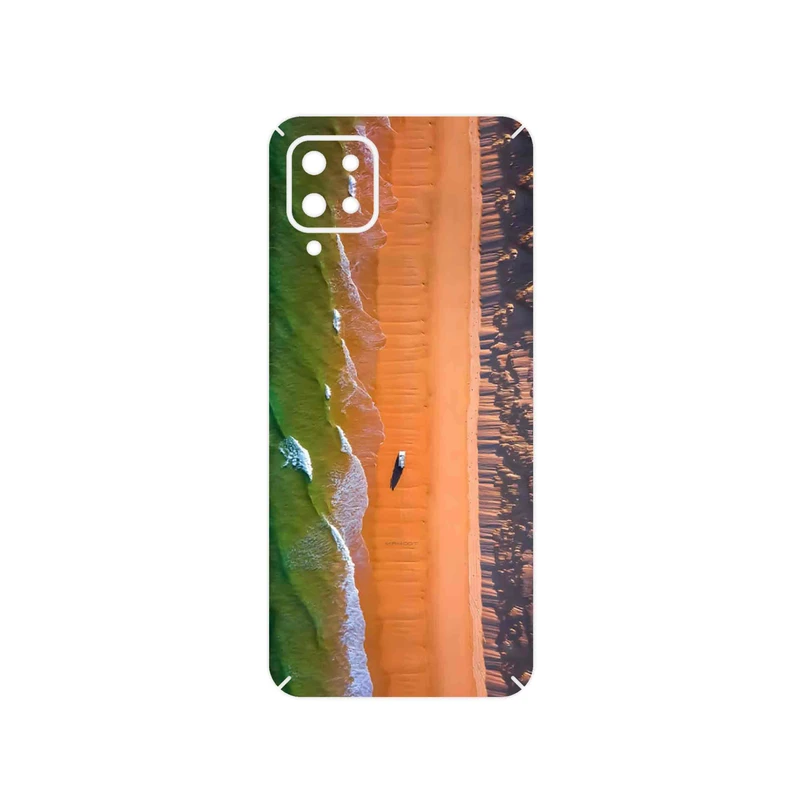برچسب پوششی ماهوت مدل Beach and Green Sea مناسب برای گوشی موبایل سامسونگ Galaxy A12 Nacho