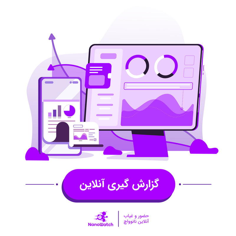 دستگاه حضور و غیاب نانوواچ مدل KIK NEAR 503 پنج کاربر