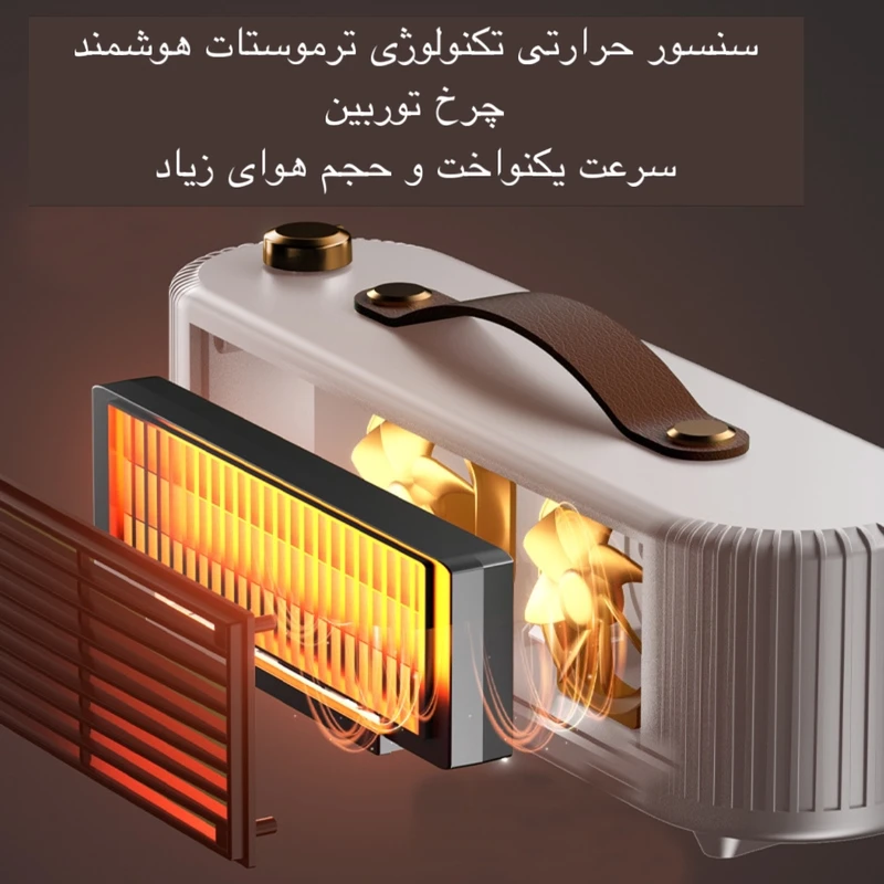 عکس شماره 6 : هیتر طرح رومیزی مدل fs007