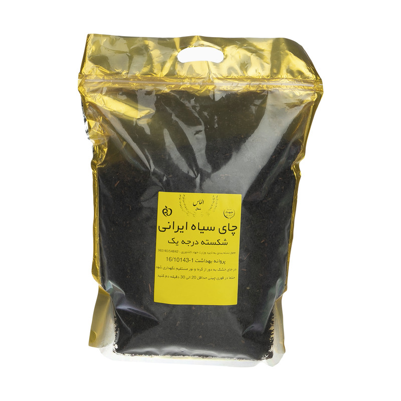  چای سیاه شکسته ممتاز ایرانی الماس شمال - 500 گرم