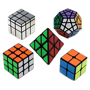 مکعب روبیک مدل زد کیوب مجموعه 5 عددی