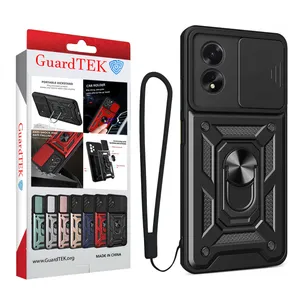 کاور گاردتک اساک مدل Dcamp2 Strap مناسب برای گوشی موبایل اوپو A78 4G به همراه بند
