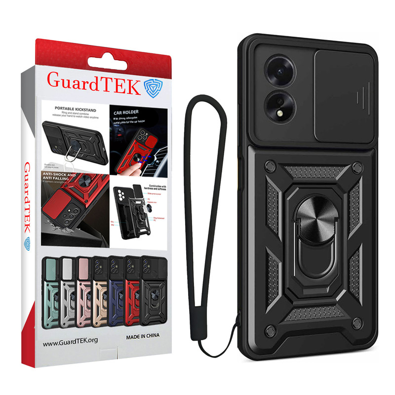 کاور گاردتک اساک مدل Dcamp2 Strap مناسب برای گوشی موبایل اوپو A98 4G به همراه بند