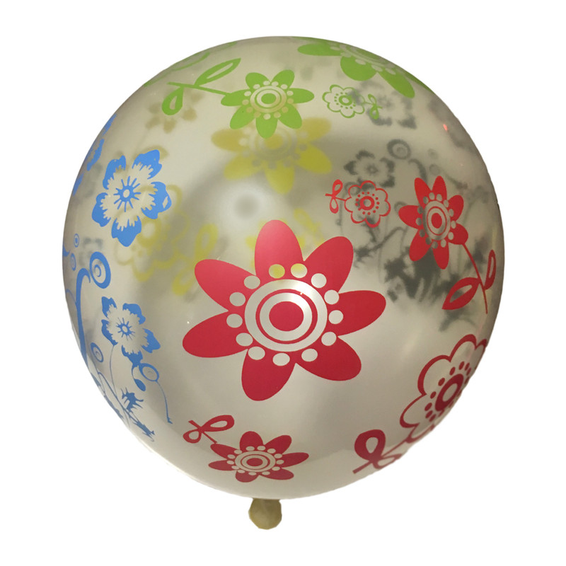 بادکنک لاتکس مدل Glass Flower بسته 10 عددی
