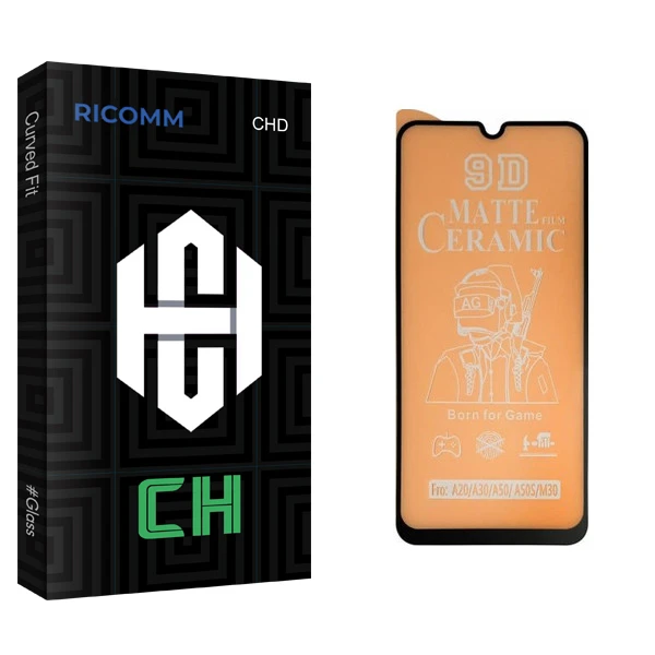 محافظ صفحه نمایش مات ریکام مدل CH glass مناسب برای گوشی موبایل شیائومی Redmi 9 /9a/9c