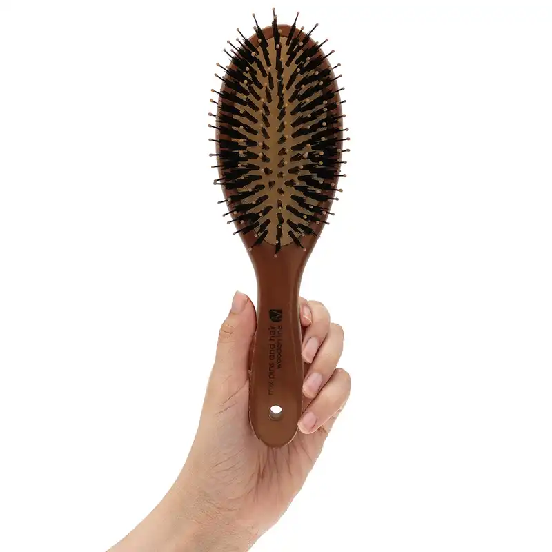 برس اکستنشن مو مدل چوبی کد iV