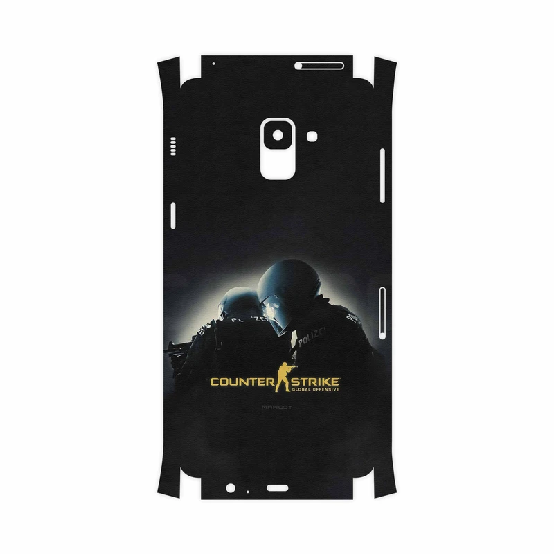 برچسب پوششی ماهوت مدل Counter-Strike-FullSkin مناسب برای گوشی موبایل سامسونگ Galaxy A8 Plus 2018