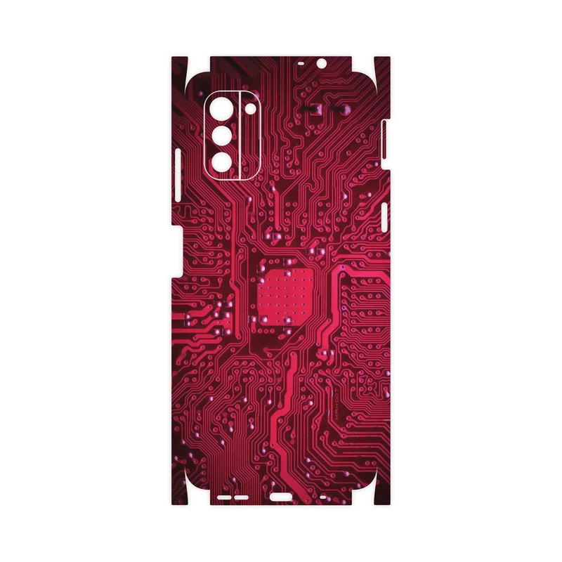 برچسب پوششی ماهوت مدل Red-Printed-Circuit-Board-FullSkin مناسب برای گوشی موبایل نوکیا G21