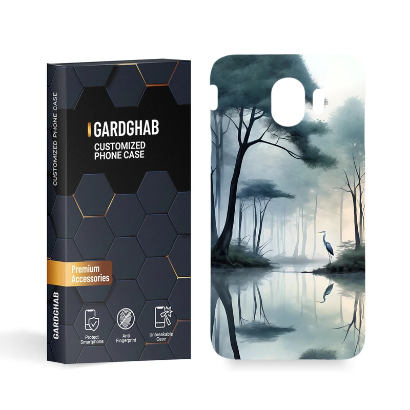  کاور گارد قاب مدل هنری مناسب برای گوشی موبایل سامسونگ Galaxy J4 2018