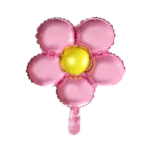 بادکنک فویلی مدل Pink Flower