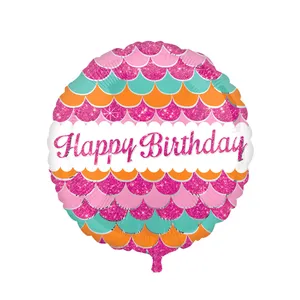 بادکنک فویلی مدل Happy Birthday Girl