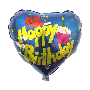 بادکنک فویلی مدل Happy Birthday Love01