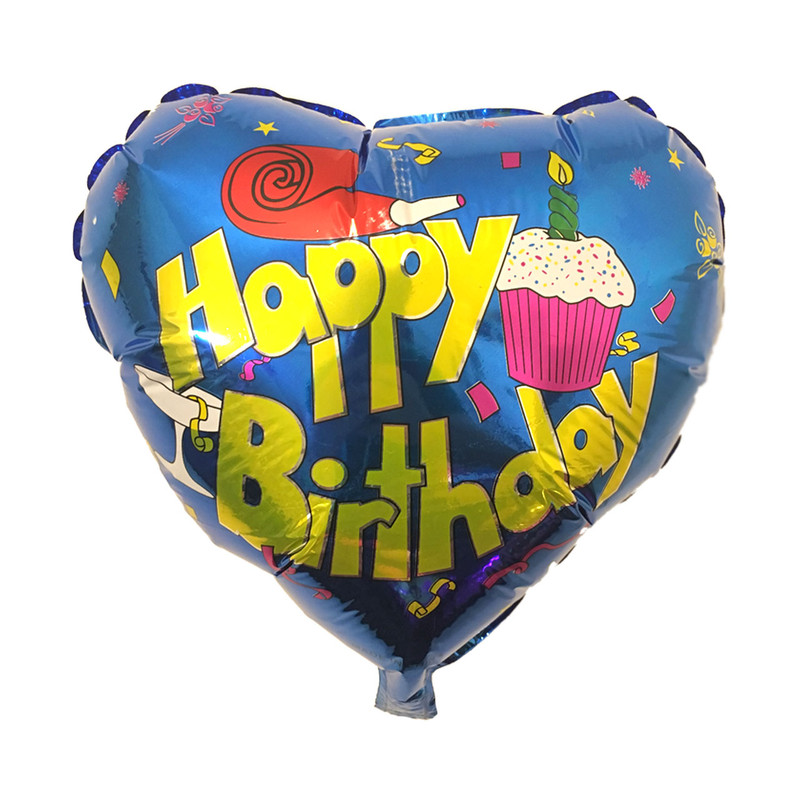 بادکنک فویلی مدل Happy Birthday Love01