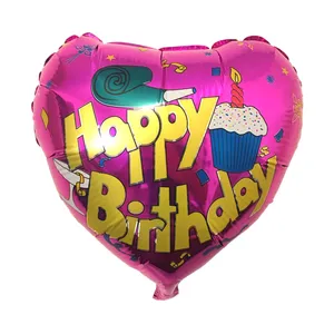 بادکنک فویلی مدل Happy Birthday Love02