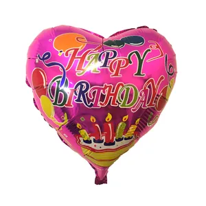 بادکنک فویلی مدل Happy Birthday Love02
